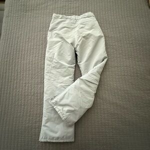 Light Gray kids snow pants size 8 small